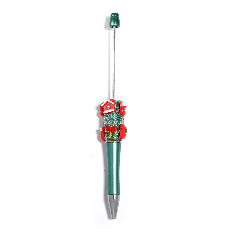 【DPC】10 Pcs Christmas Sugar DIY Beadable Pen DIY BEADS