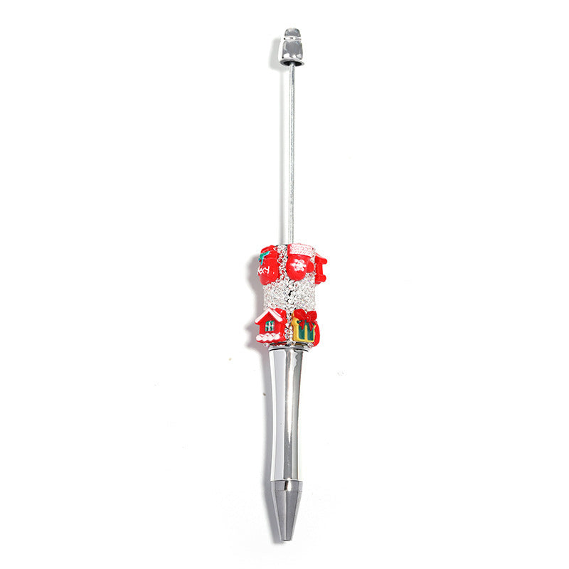【DPC】10 Pcs Christmas Sugar DIY Beadable Pen DIY BEADS