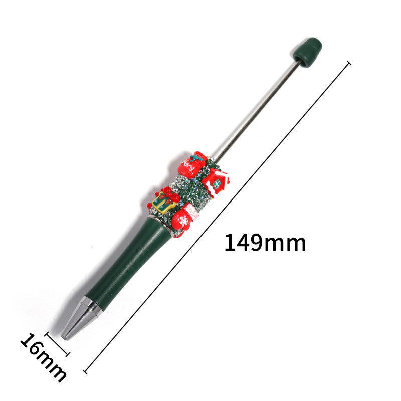 【DPC】10 Pcs Christmas Sugar DIY Beadable Pen DIY BEADS