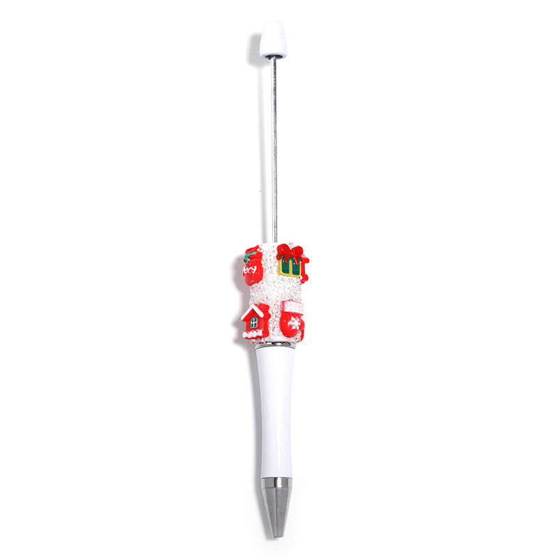 【DPC】10 Pcs Christmas Sugar DIY Beadable Pen DIY BEADS