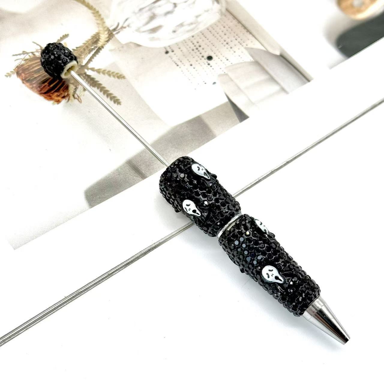 【DPC】10 Pcs Halloween Full-Diamond Beaded Pen DIY BEADS