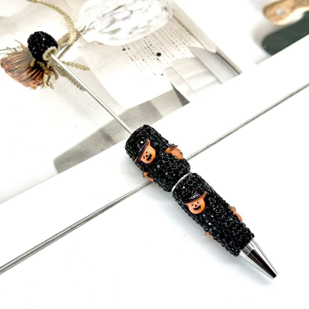 【DPC】10 Pcs Halloween Full-Diamond Beaded Pen DIY BEADS