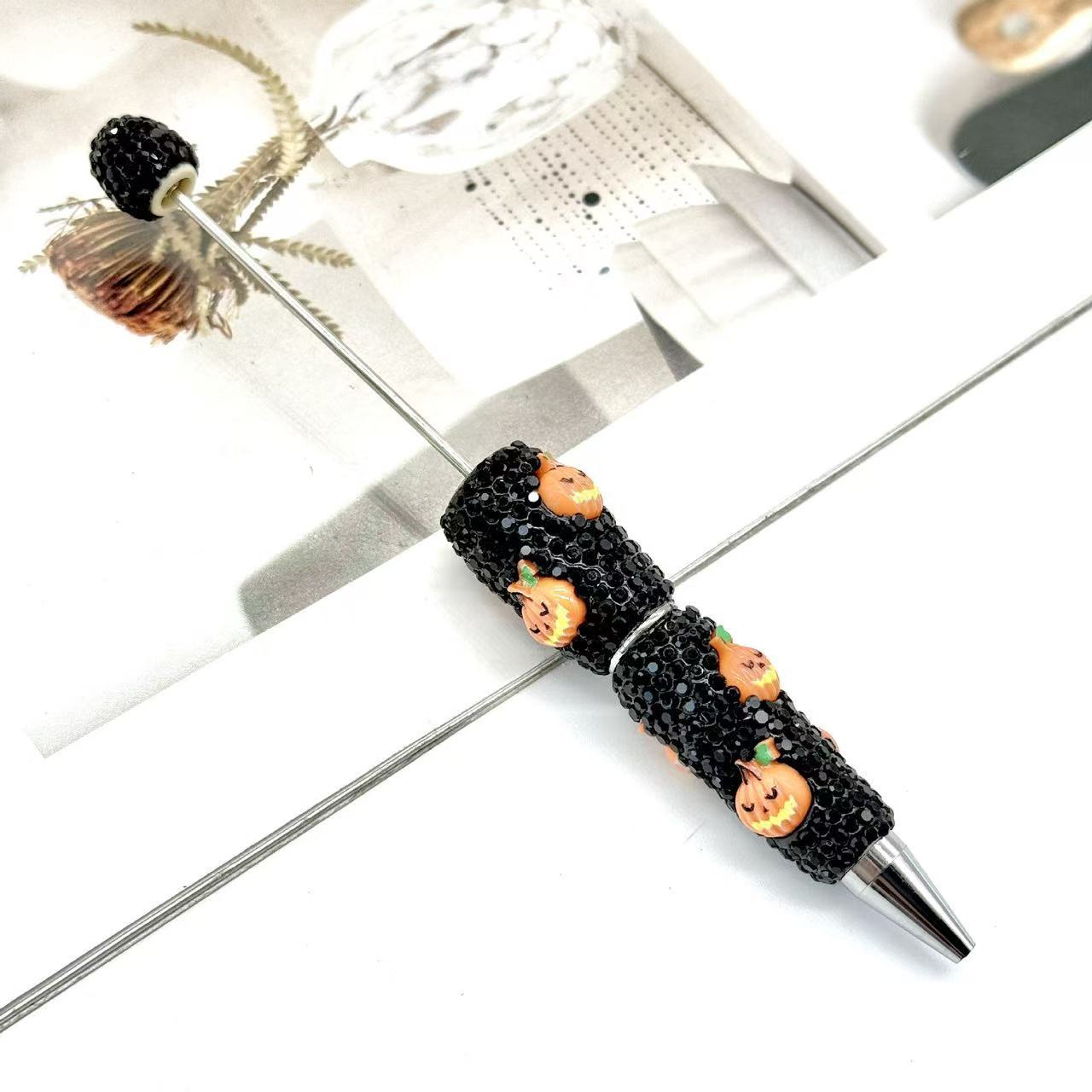 【DPC】10 Pcs Halloween Full-Diamond Beaded Pen DIY BEADS