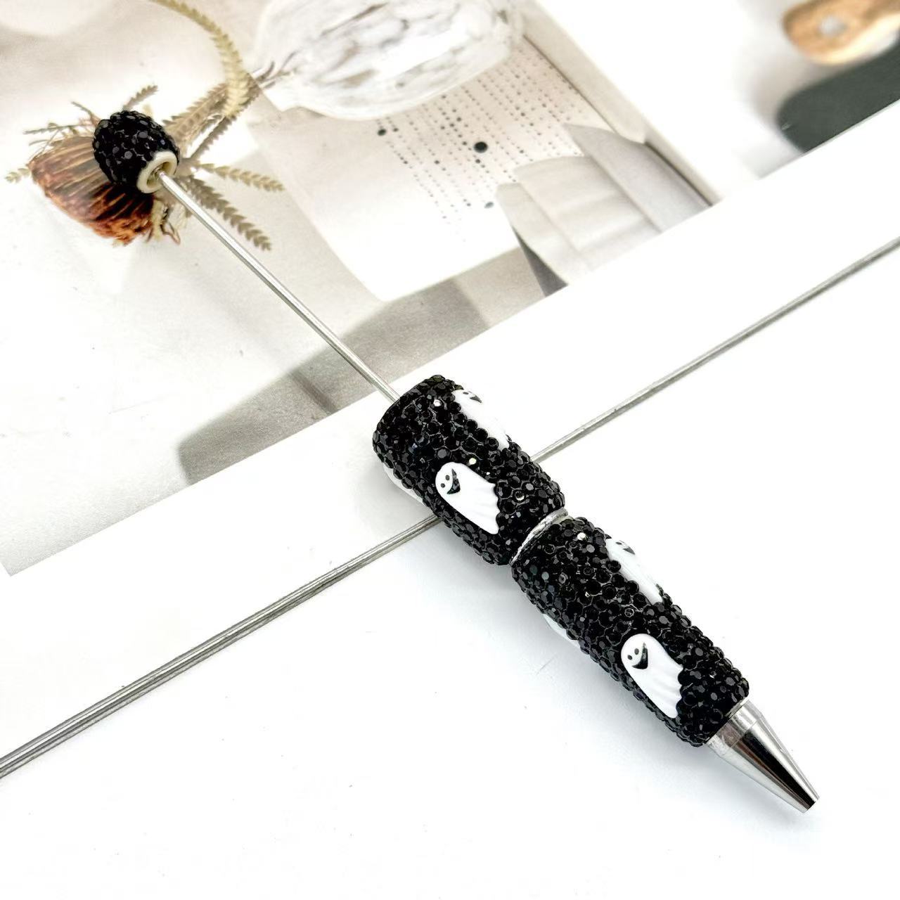 【DPC】10 Pcs Halloween Full-Diamond Beaded Pen DIY BEADS
