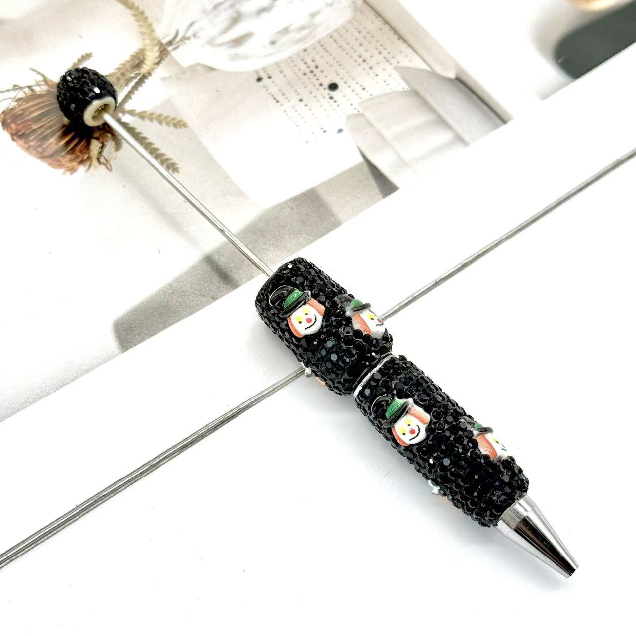 【DPC】10 Pcs Halloween Full-Diamond Beaded Pen DIY BEADS