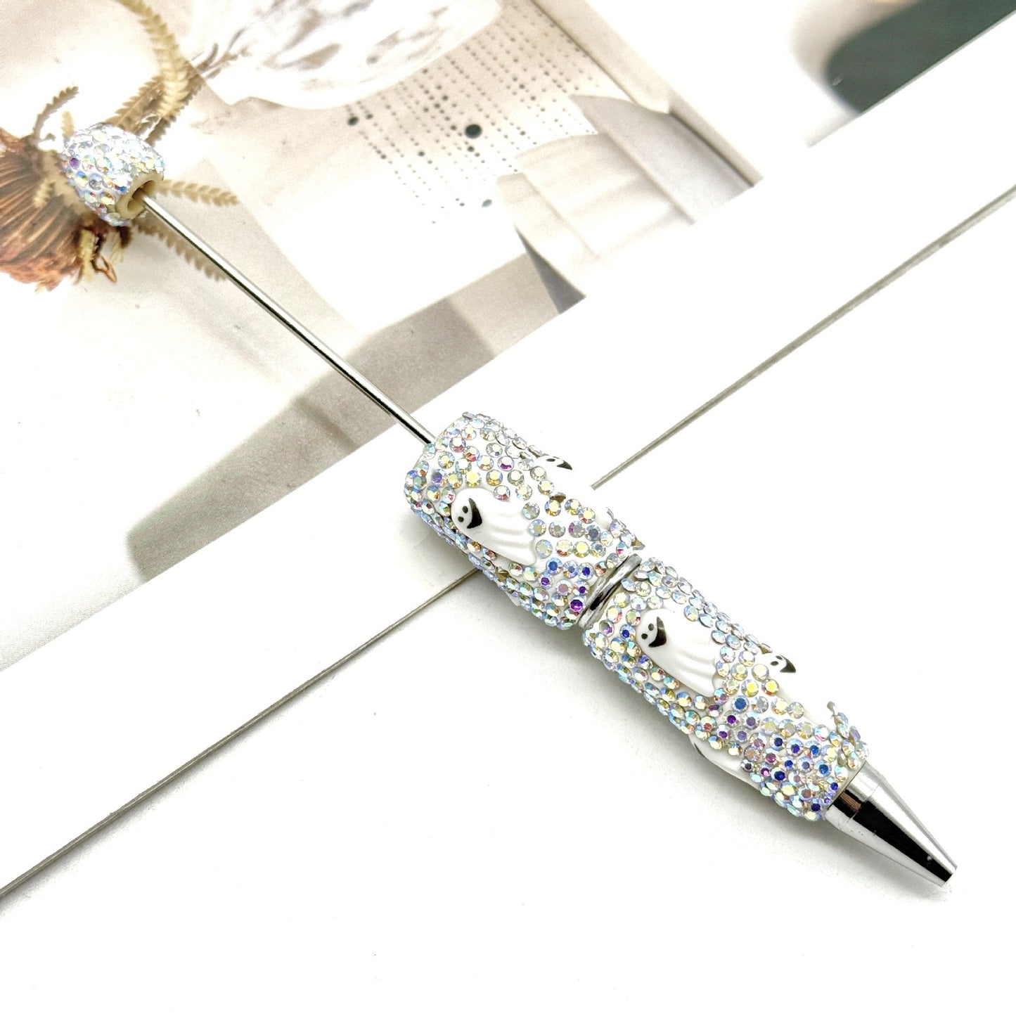 【DPC】10 Pcs Halloween Full-Diamond Beaded Pen DIY BEADS