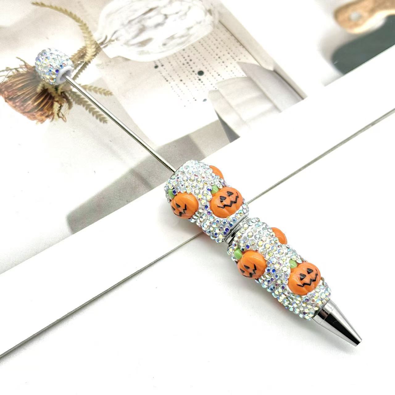 【DPC】10 Pcs Halloween Full-Diamond Beaded Pen DIY BEADS