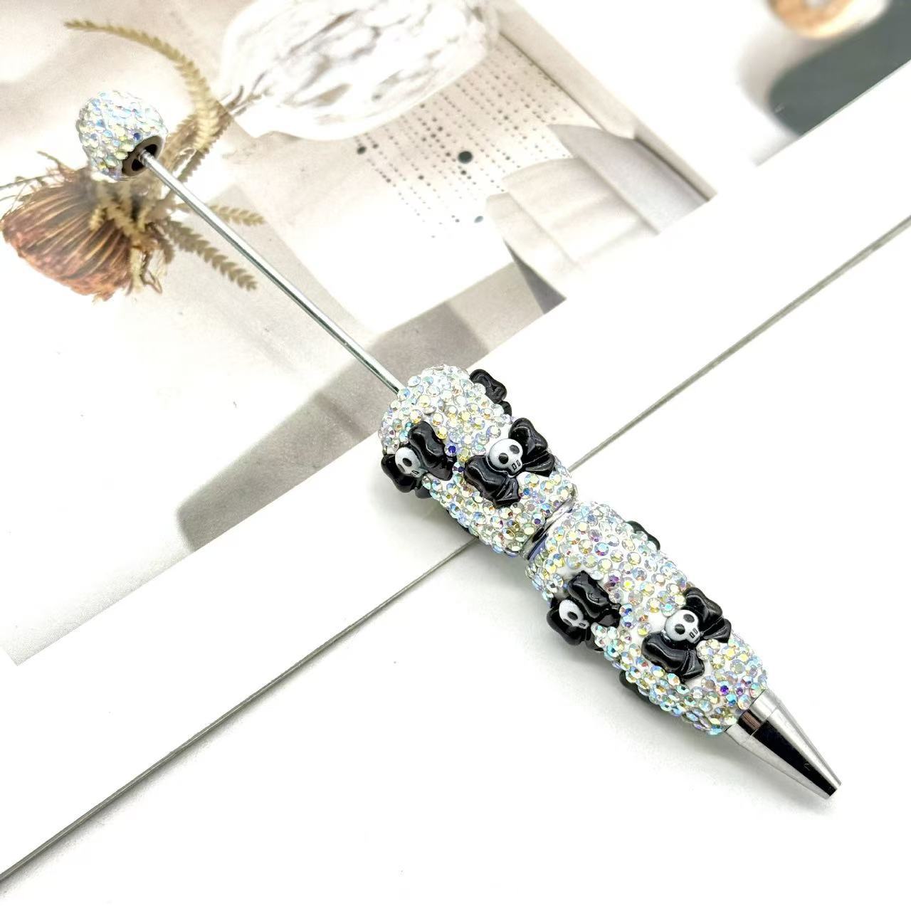 【DPC】10 Pcs Halloween Full-Diamond Beaded Pen DIY BEADS