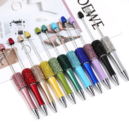 【DPC】15 pcs Beadable Pen - DIY BEADS Rhinestone Beaded Pen