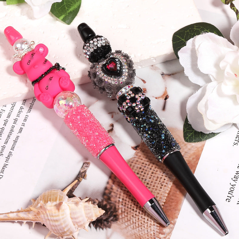 【DPC】15 Pcs Full Star Sugar Diamond Beadable Pen - DIY BEADS