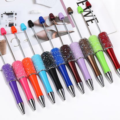 【DPC】15 Pcs Full Star Sugar Diamond Beadable Pen - DIY BEADS