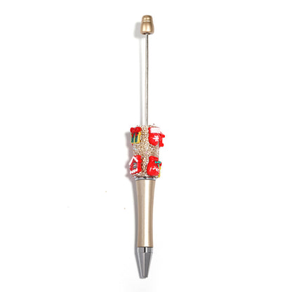 【DPC】10 Pcs Christmas Sugar DIY Beadable Pen DIY BEADS