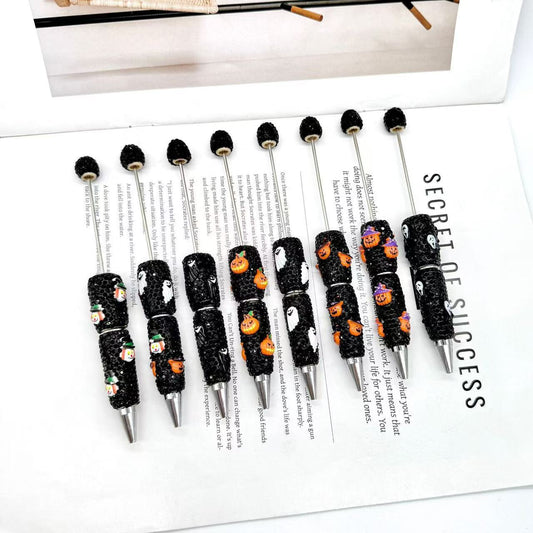 【DPC】10 Pcs Halloween Full-Diamond Beaded Pen DIY BEADS