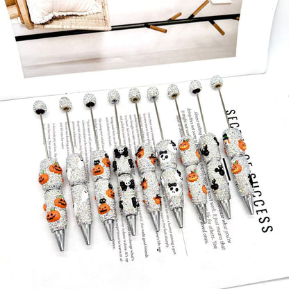 【DPC】10 Pcs Halloween Full-Diamond Beaded Pen DIY BEADS